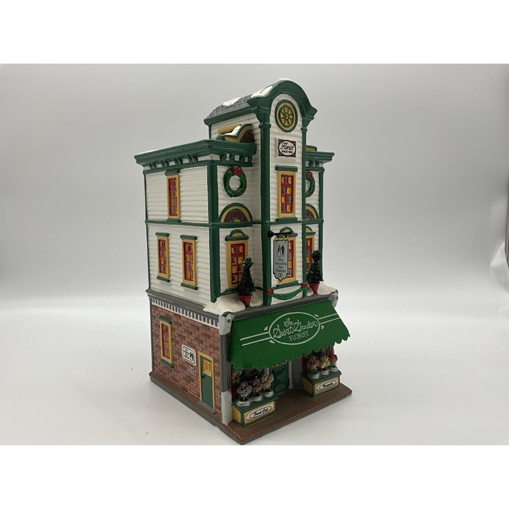 Department 56 - Secret Garden Florist #54885 Original Snow Village 1996 w/box - Picture 13 of 16